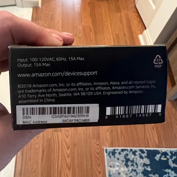 PRICE DROP!! UNOPENED Amazon Smart Plug - Picture 4 of 4